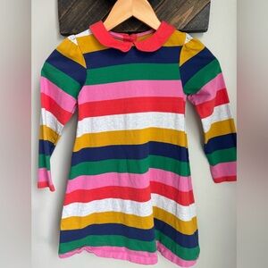 Mini Boden Colorful Striped Dress 7/8